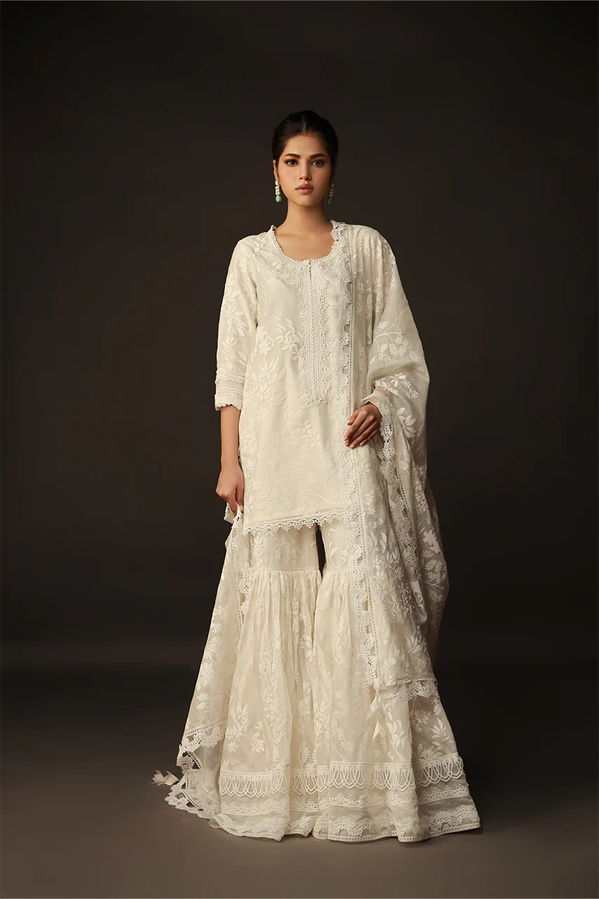 Pakistani Dresses Online Vanilla Whispers Nida Azwer Ensemble