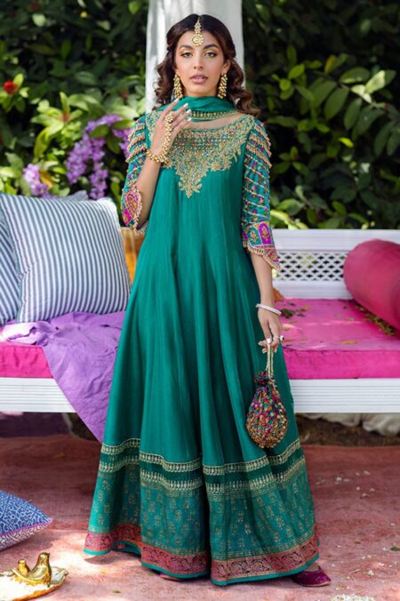 Eira Emerald Kalidaar And Dupatta