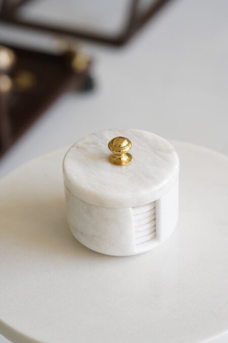 Marble Coasters Set of 6