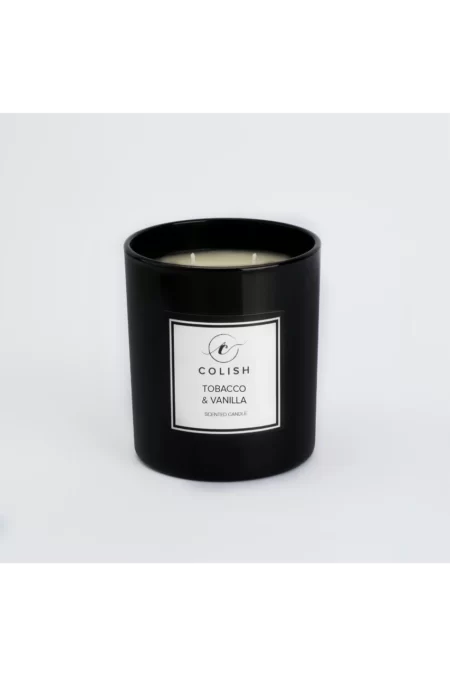 Tobacco & Vanilla Scented Candle - Image 2