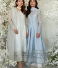 Genie Periwinkle Kalidaar and Dupatta - Image 2