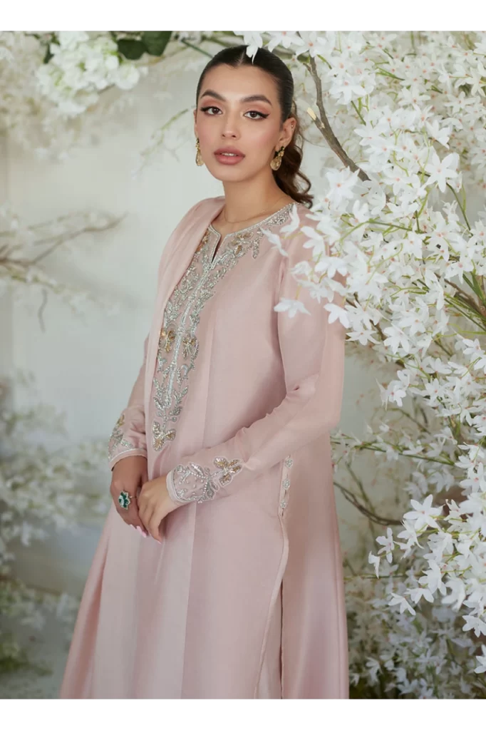 Pippa Pink Shirt and Dupatta - Image 6