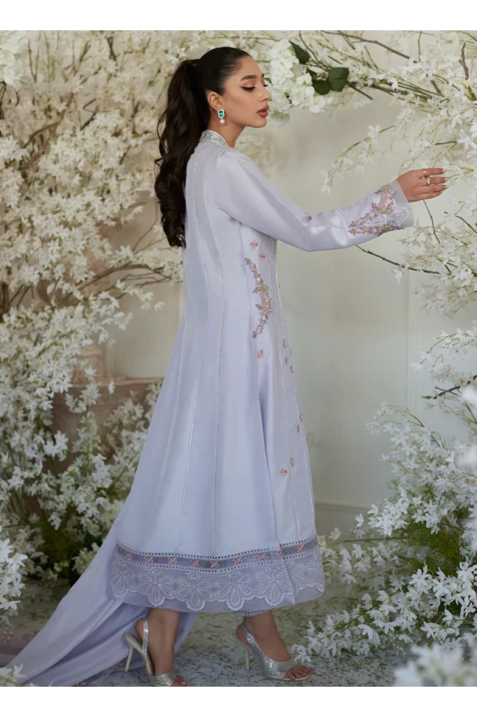 Willa Lilac Shirt and Dupatta - Image 3