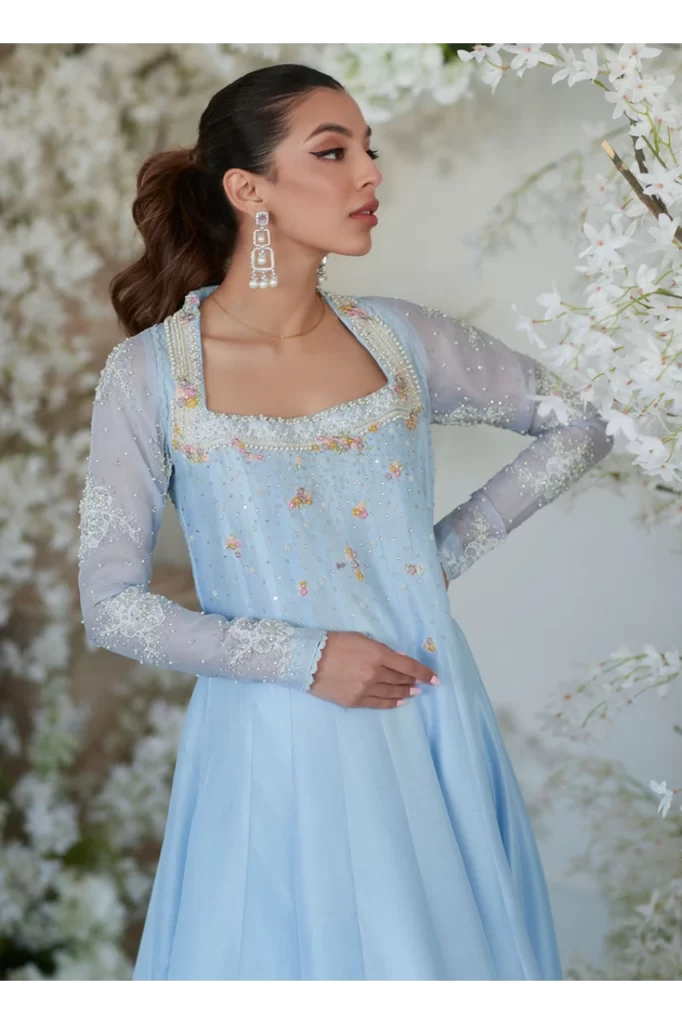 Nilla Kalidaar and Dupatta - Image 5