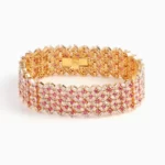 Fiona Amethyst Cut Bracelet - Image 2