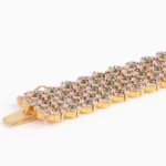 Fiona Emerald Cut Bracelet - Image 3
