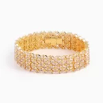 Fiona Yellow Sapphire Cut Bracelet - Image 2