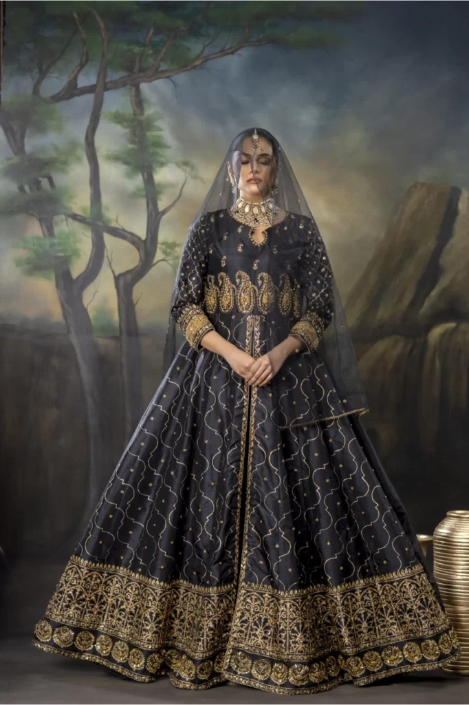 Cora Long Dress by Sanwarya Collection - Image 2