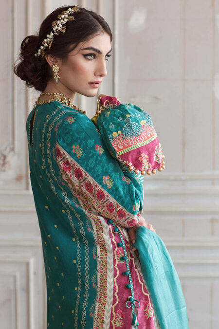 Beryl Crepe Tunic and Silk Dupatta - Image 3