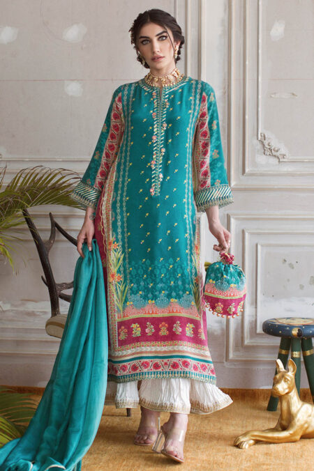 Beryl Crepe Tunic and Silk Dupatta