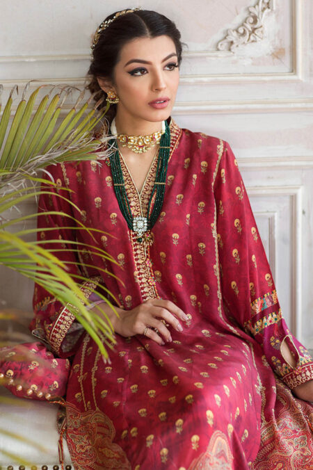 Malia Crepe Tunic and Silk Dupatta - Image 3