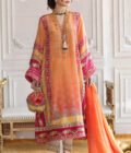 Sienna Crepe Tunic and Silk Dupatta