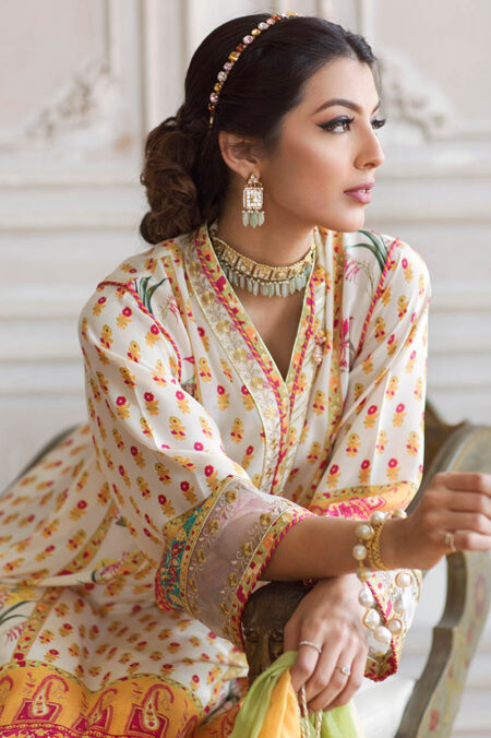 Dahlia Crepe Tunic and Silk Dupatta - Image 3