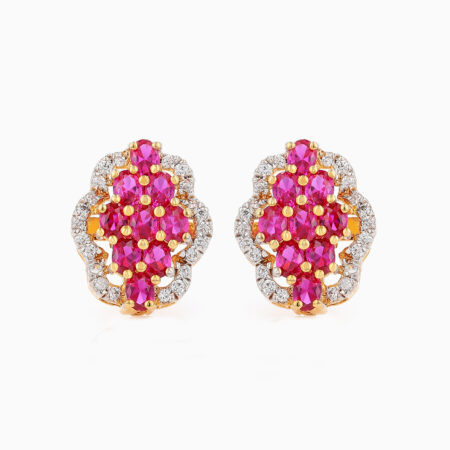 Velvet Ruby Studs - Image 4
