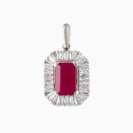 Snow Ruby Pendant - Image 4