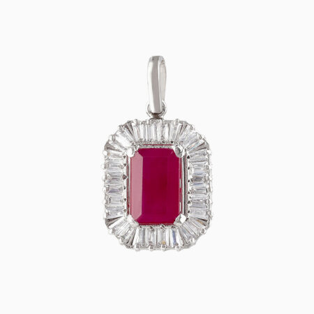 Snow Ruby Pendant - Image 4