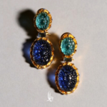 The Ferdowsi - Mystical Blue - Earrings - Image 3