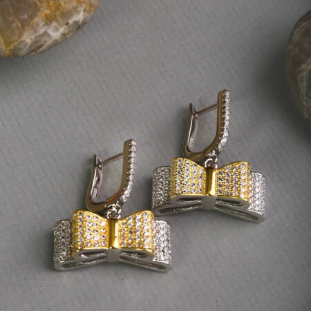 Bow Tie Pendant Set