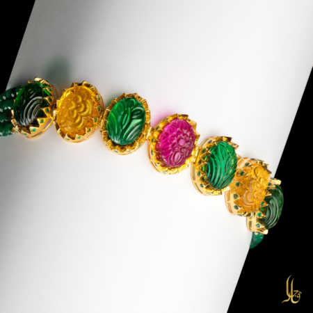 The Soraiya - Tri Coloured Cluster of Stars - Choker - Image 3