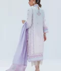 Liz Lilac Shirt And Dupatta - Image 5