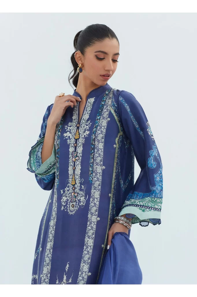Simi Lapis Shirt And Dupatta - Image 5