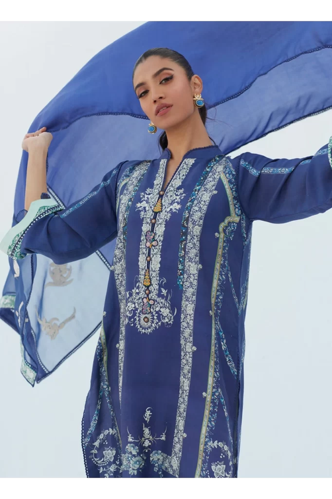 Simi Lapis Shirt And Dupatta - Image 6