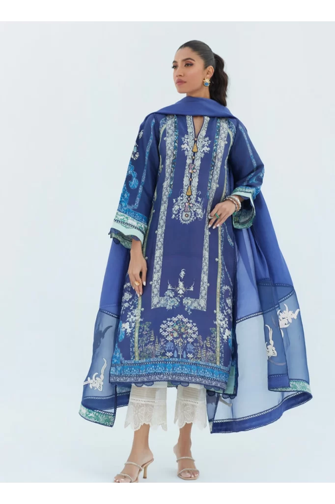 Simi Lapis Shirt And Dupatta - Image 2