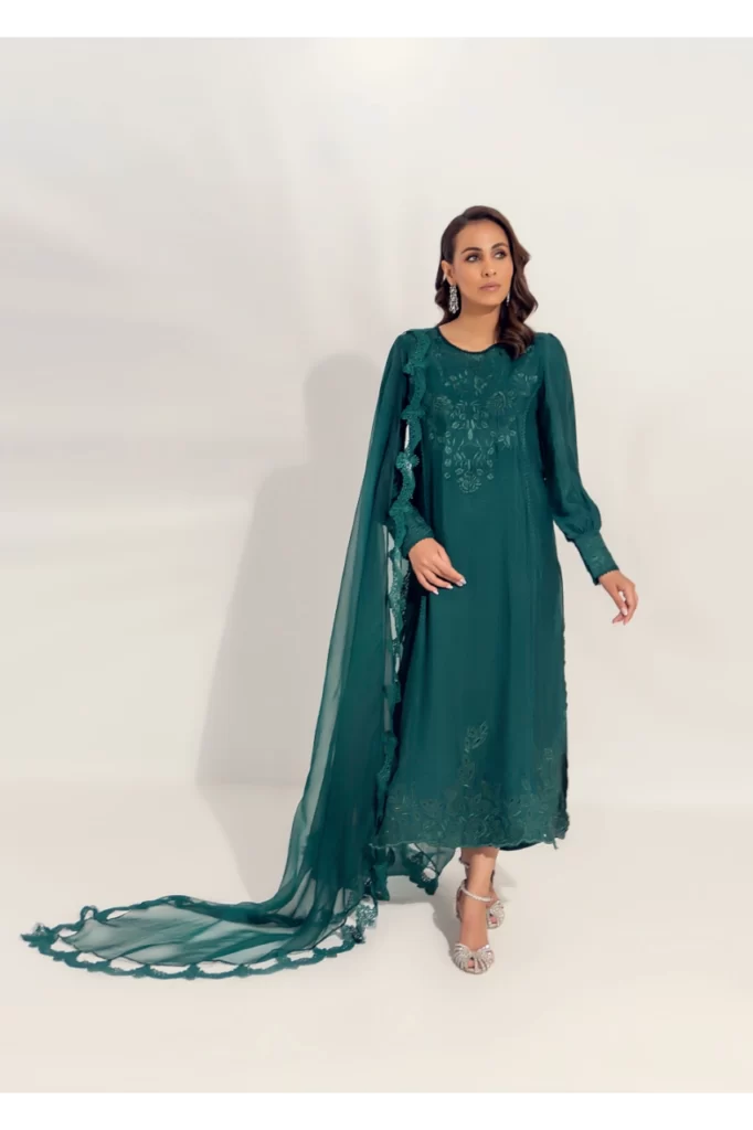 Nargis In Emerald Green - Image 2