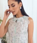 Penny Aqua Blooms Shirt - Image 3
