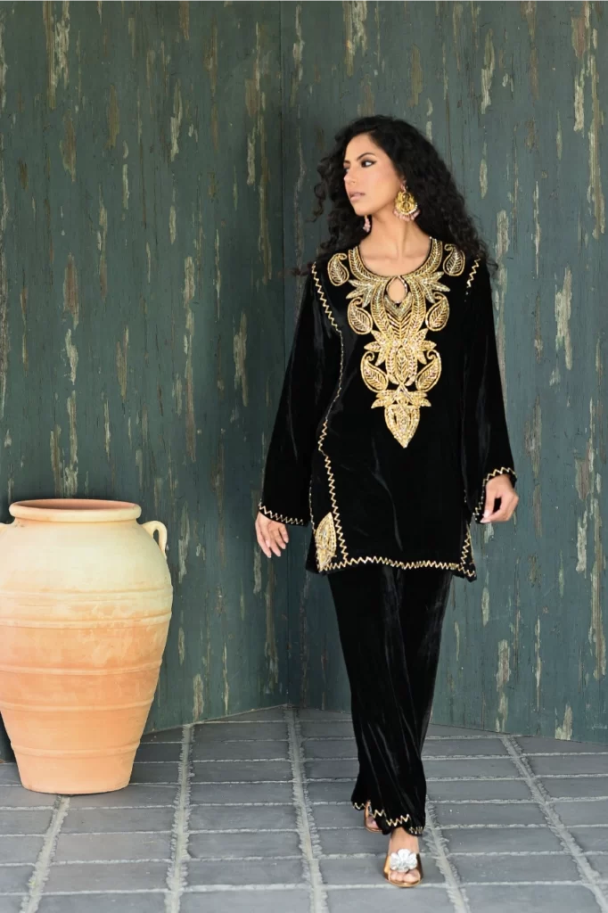 Black velvet set - Image 3