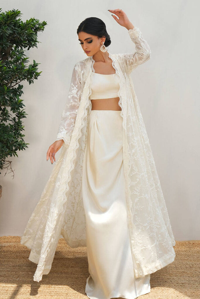 Pearl Encrusted Jacket - Image 4