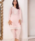 Pink Cotton Long Shirt
