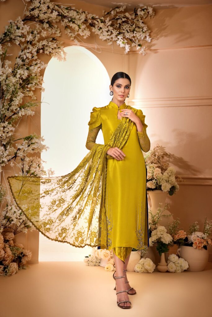 Chartreuse Rawsilk
