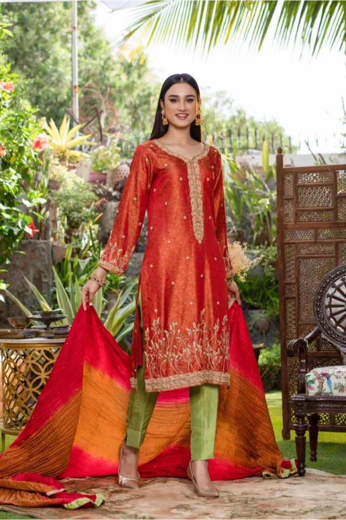 Orange and Lime green - Image 3