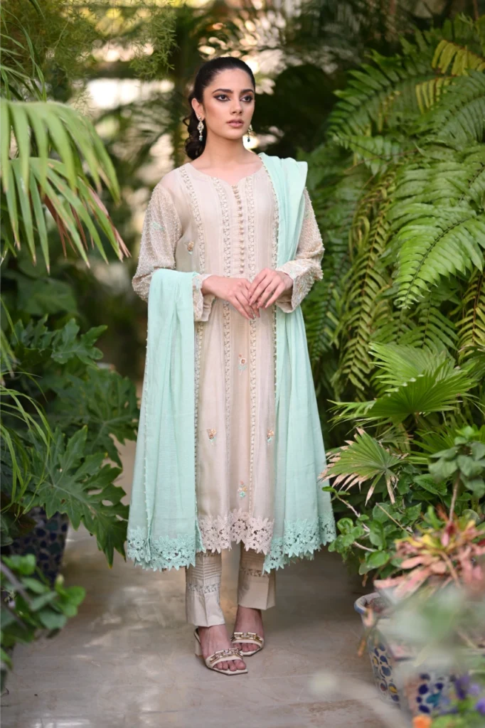Beige and mint - Image 3