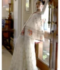 Kaamdani Layered Peplum With A Crushed Gharara - Image 3