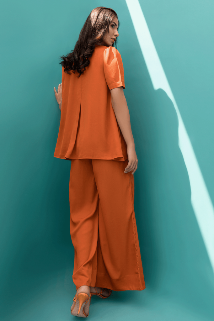 Metallic Flowy Co-ord Set - Image 4