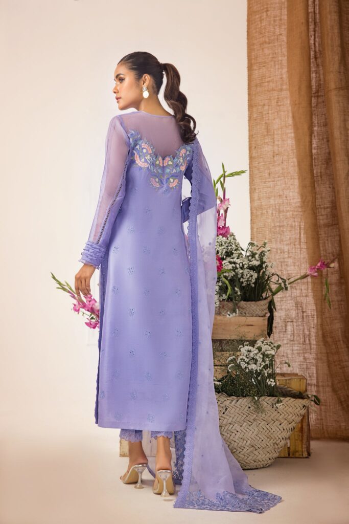 Lavender Raw Silk - Image 3