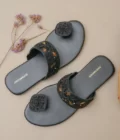 Chameli Black Slides