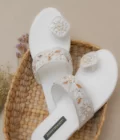 Chameli White Slides - Image 2