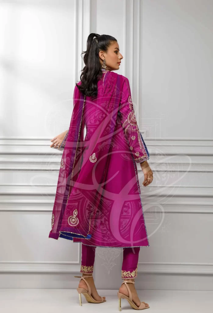 Dark Purple Tunic Set - Image 3