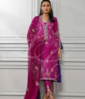 Dark Purple Tunic Set