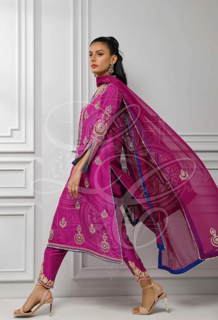 Dark Purple Tunic Set - Image 4