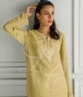Mustard Printed Co Ord Set - Image 4