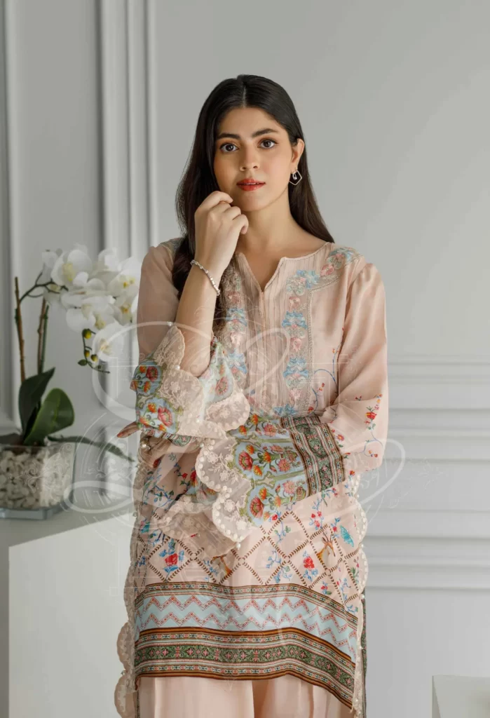 Light Pink Printed Set - Image 2