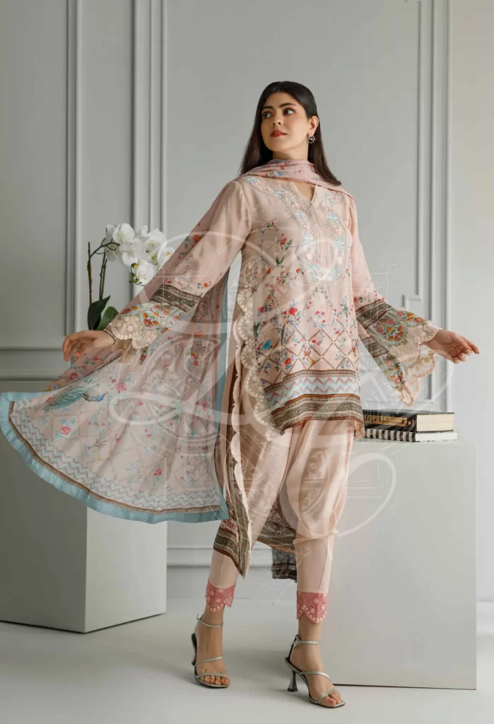 Light Pink Printed Set - Image 3