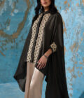 Zoe' - Formal Poncho Set ( 2 Pc )