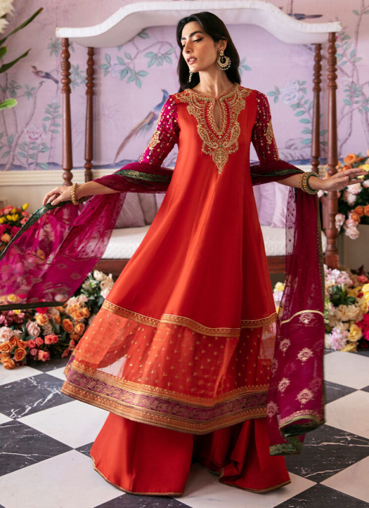 Sherina kalidaar and dupatta - Image 4