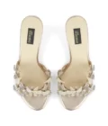Jasmine Heel in Ivory - Image 2
