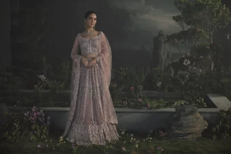 Fleur Lehenga Choli Lovely Pink - Image 5